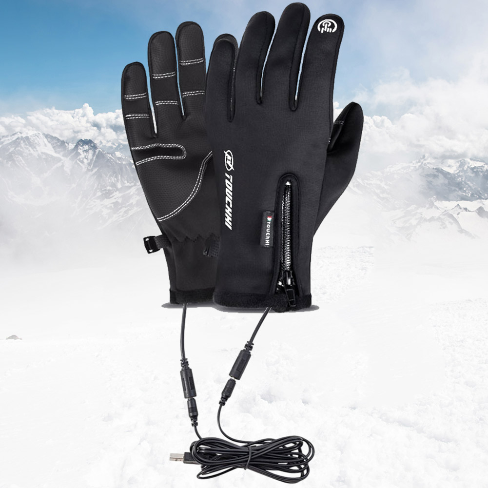 Heated Gloves Electric - Guantes Térmicos con pantalla táctil USB