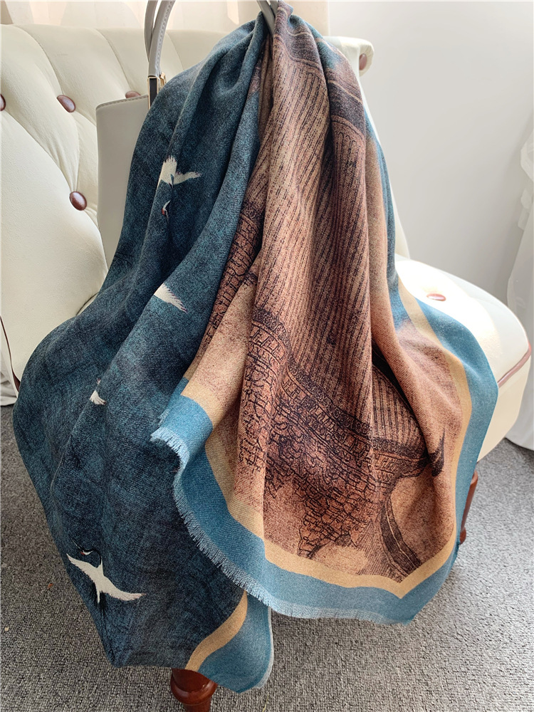 Chales con borlas de Cachemira - Winter Clothing Hong Kong reseña y precio