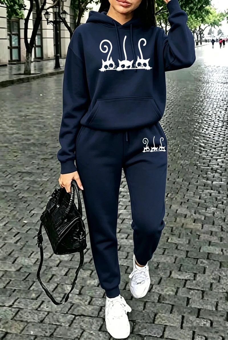 Conjunto deportivo de otoño pa - Winter Clothing For Women reseña y precio