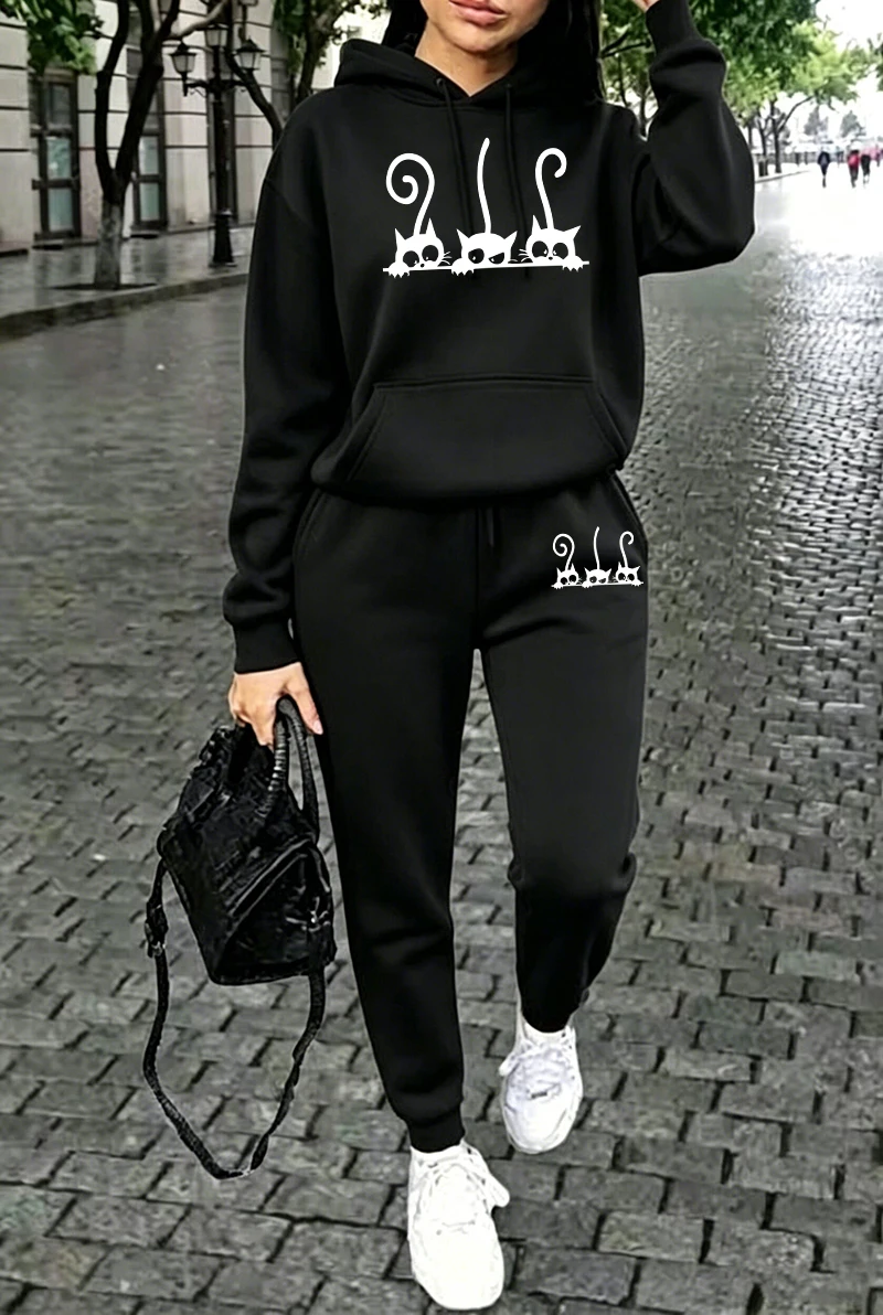 Conjunto deportivo de otoño pa - Winter Clothing For Women reseña y precio