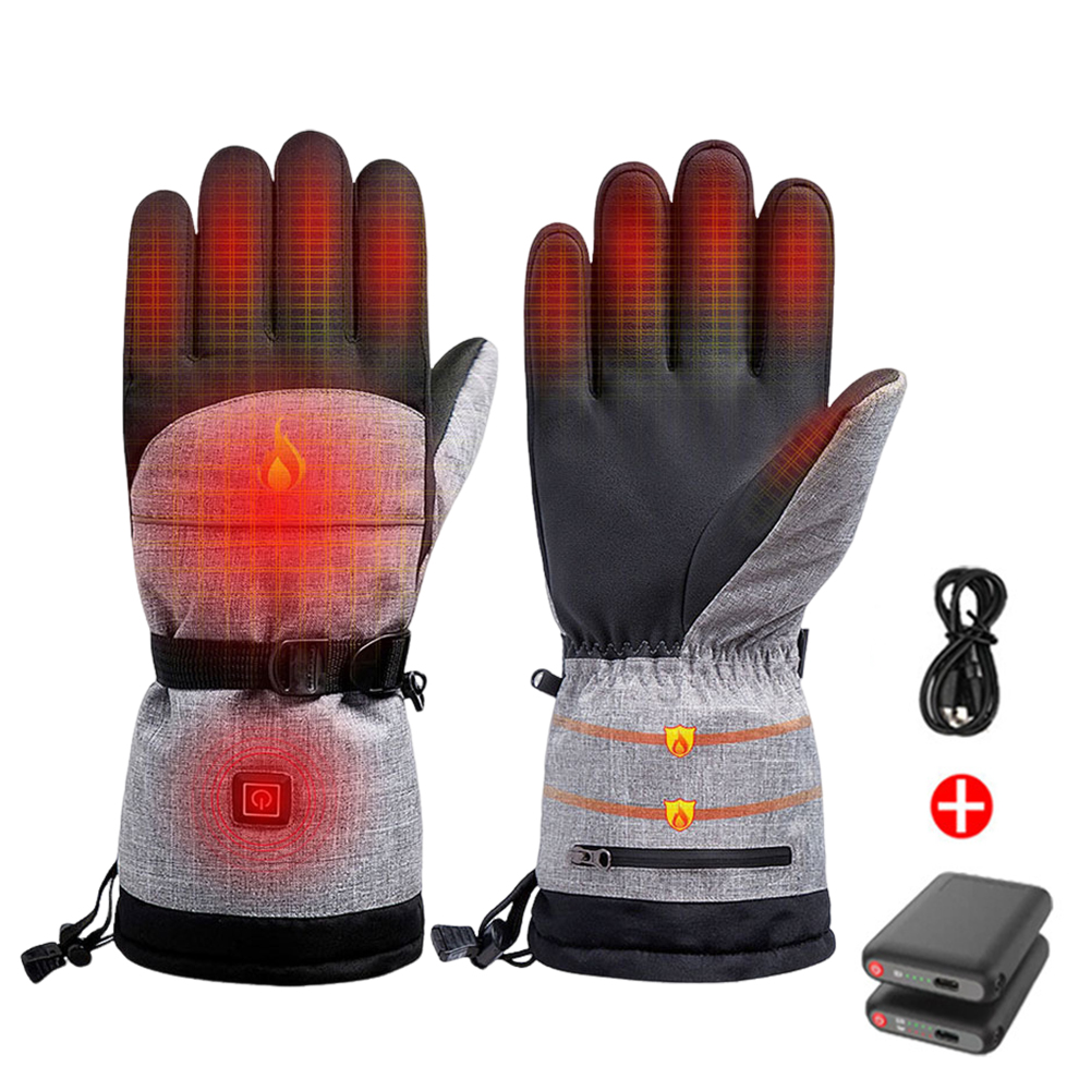 1 par de guantes térmicos eléc - Heated Gloves Electric reseña y precio
