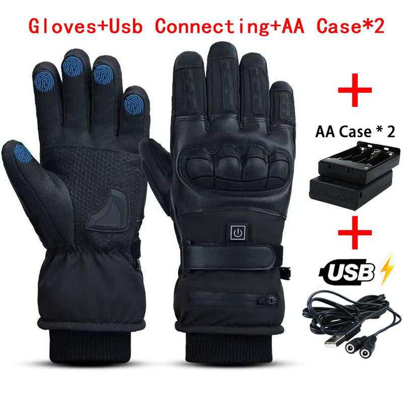 Guantes calefactables, calenta - Heated Gloves Electric reseña y precio
